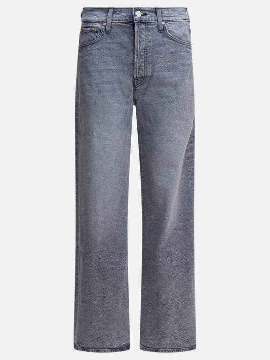 Jeans a gamba larga Solid colour  Grigio - MOTHER Denim Donna | PLP | VIETTI Online Store 
