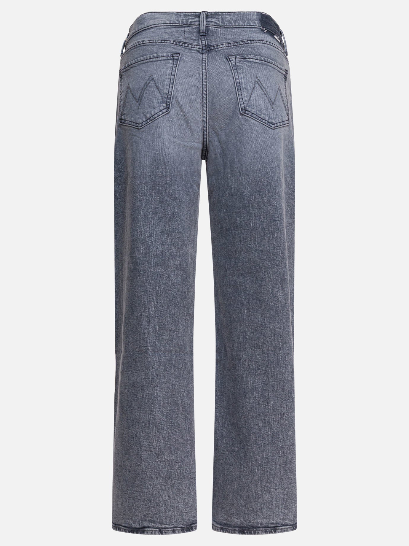 Wide-leg jeans Solid colour  Grey - MOTHER Denim Women | PDP | VIETTI Online Store | Zoom-Modal_2
