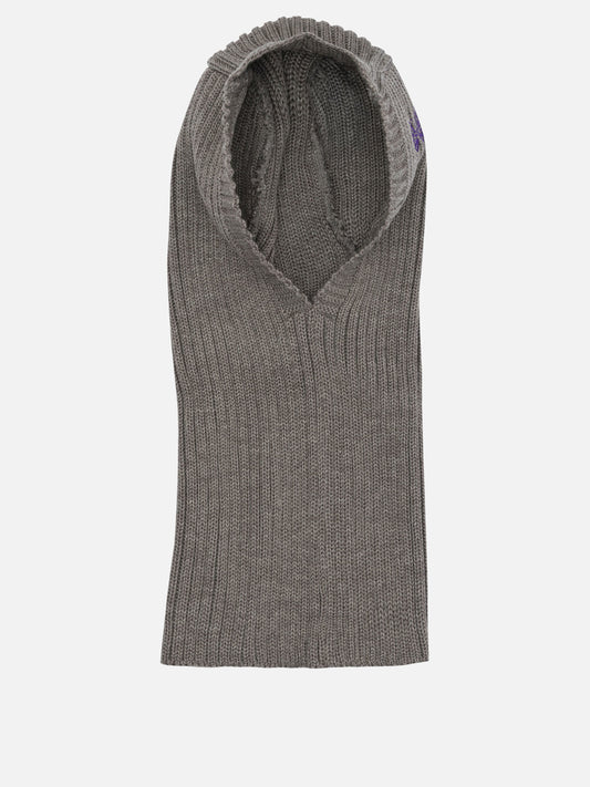 Needles Merino wool balaclava Grey

