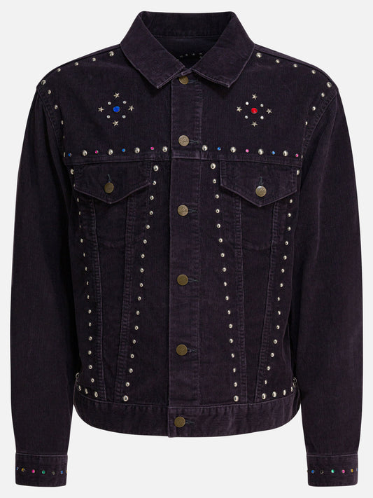 Giacche leggere & Trapuntate Solid colour  Viola - Needles Uomo | VIETTI Online Store 
