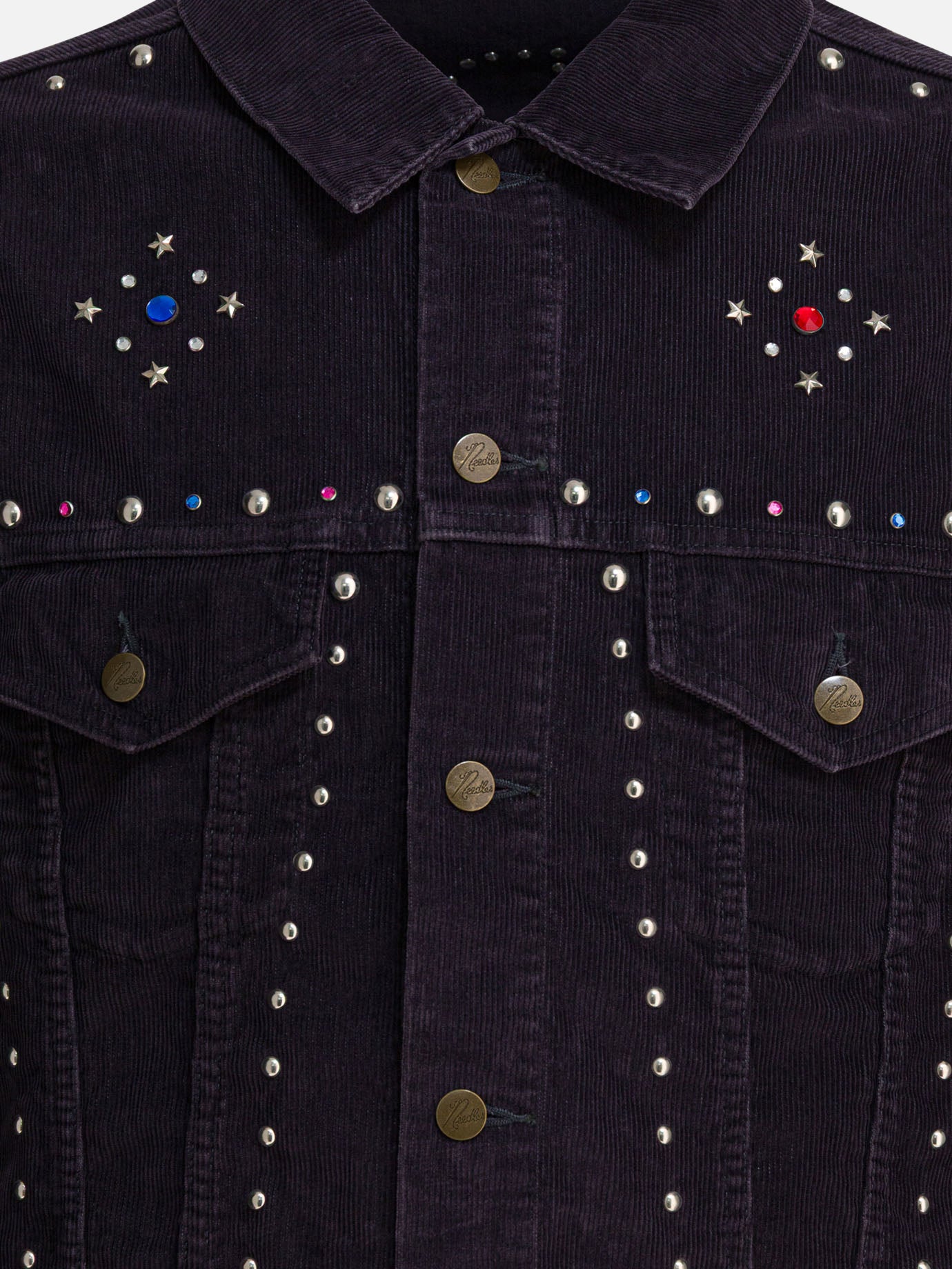 Quilted & Utility Jackets Solid colour  Purple - Needles Men | PDP | VIETTI Online Store | thumbnail_3