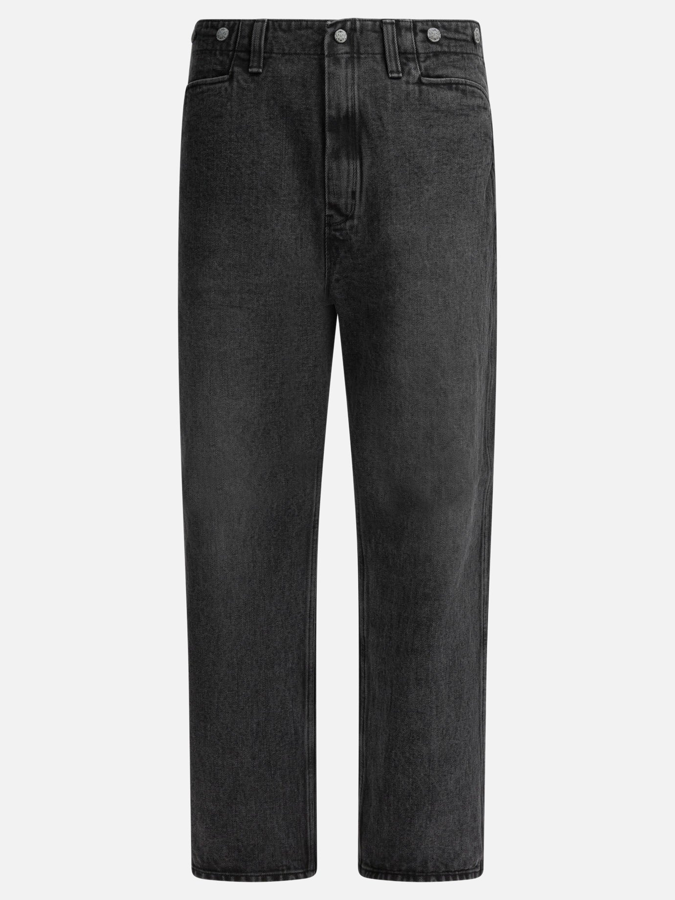 Jeans a gamba larga Solid colour  Nero - Needles Uomo | PDP | VIETTI Online Store | thumbnail