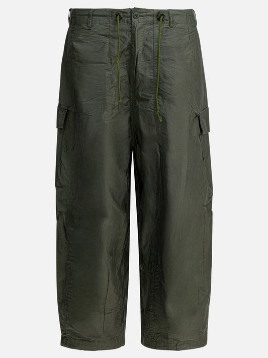 Pantaloni cargo & parachute Solid colour  Verde - Needles Uomo | VIETTI Online Store 
