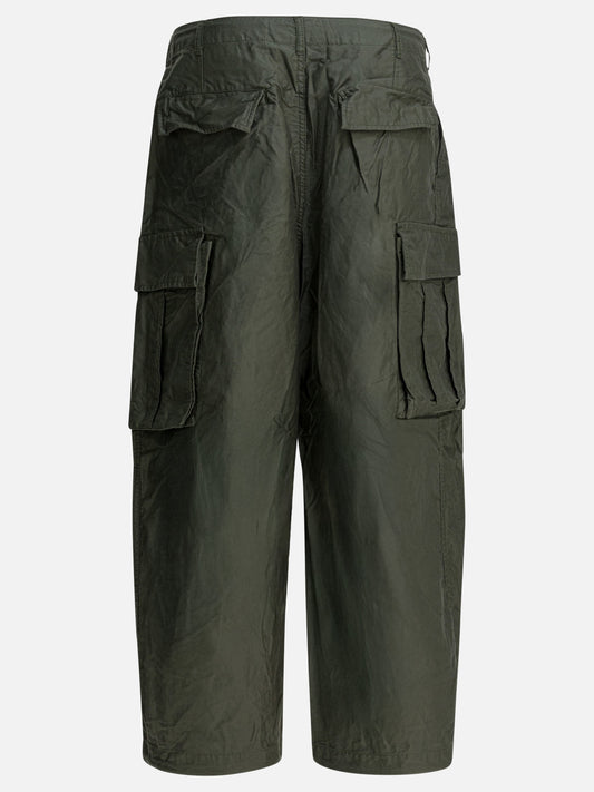 Pantaloni cargo & parachute Solid colour  Verde - Needles Uomo | VIETTI Online Store | 2
