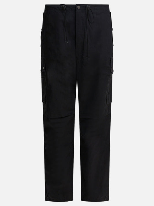 Pantaloni cargo & parachute Solid colour  Nero - Needles Uomo | VIETTI Online Store 
