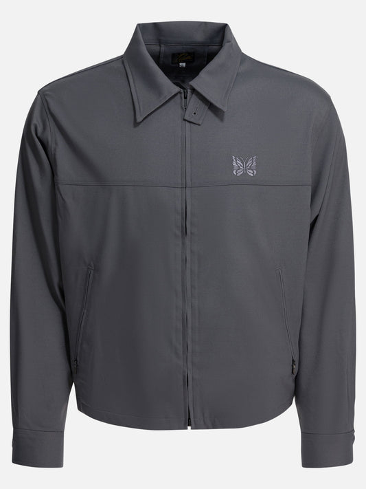 Giacche overshirt Solid colour  Grigio - Needles Uomo | VIETTI Online Store 
