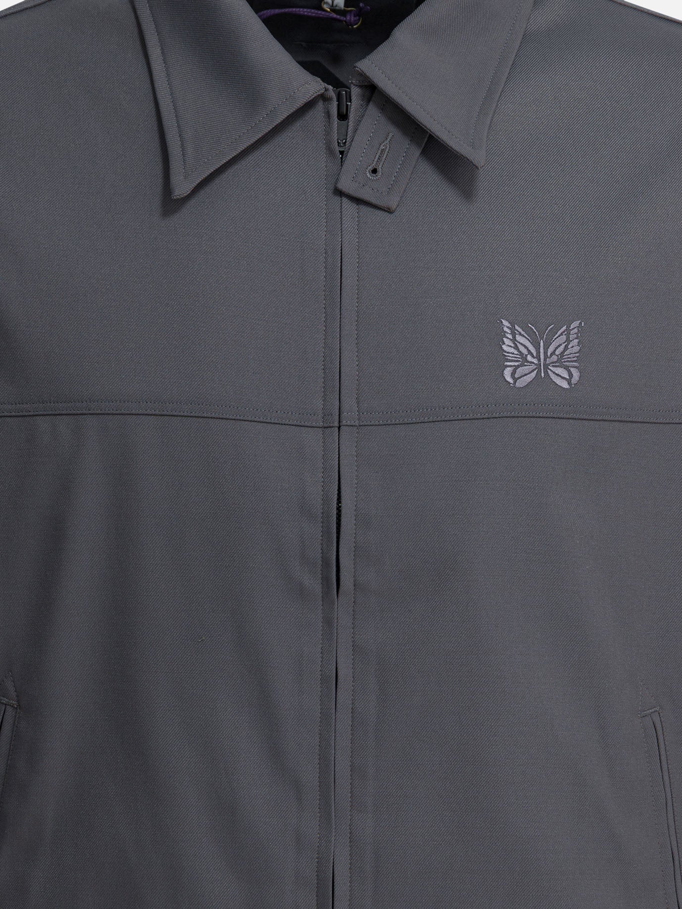 Giacche overshirt Solid colour  Grigio - Needles Uomo | PDP | VIETTI Online Store | Zoom-Modal_3
