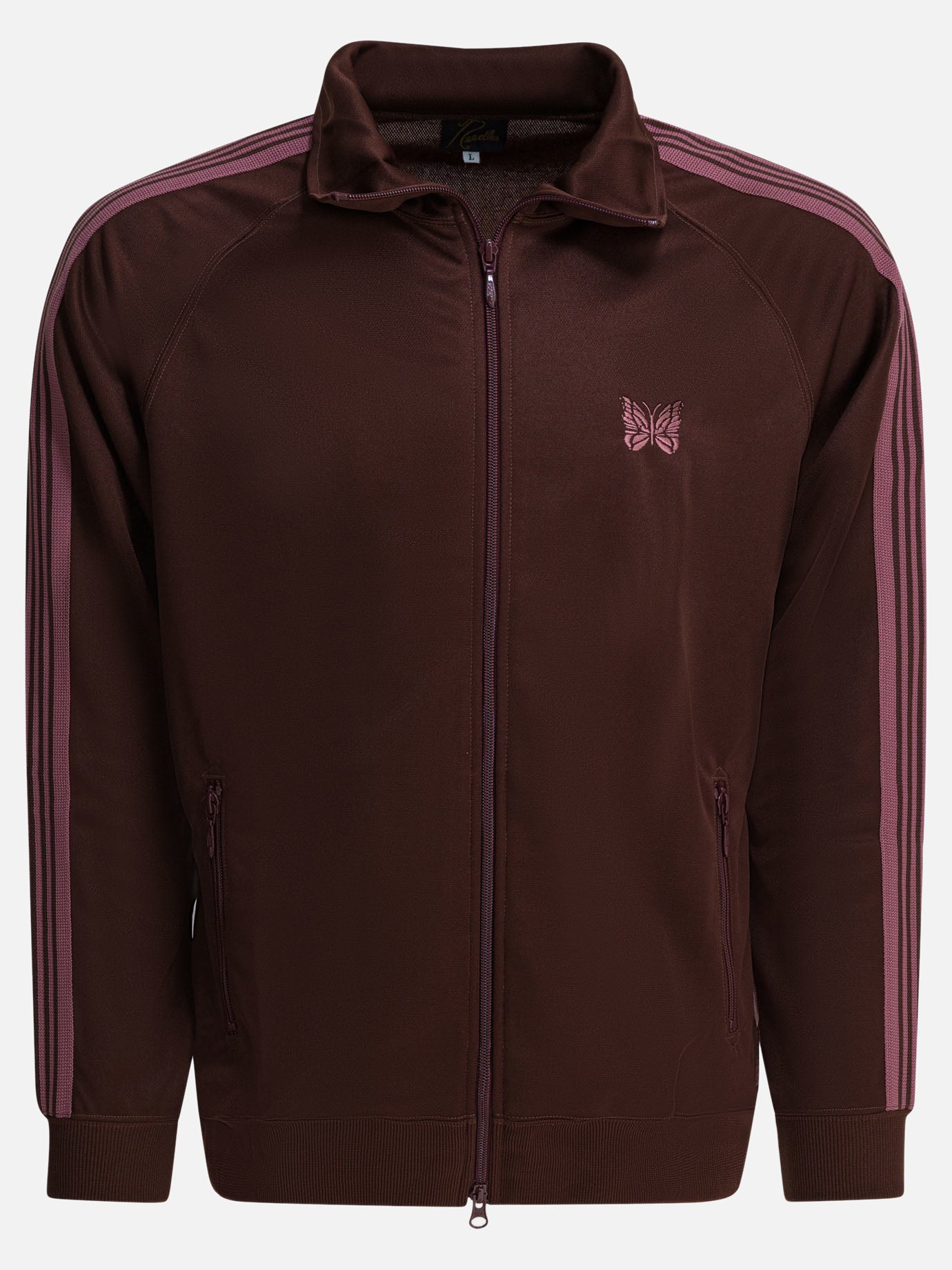 Felpe con zip Logo  Bordeaux - Needles Uomo | PDP | VIETTI Online Store | thumbnail