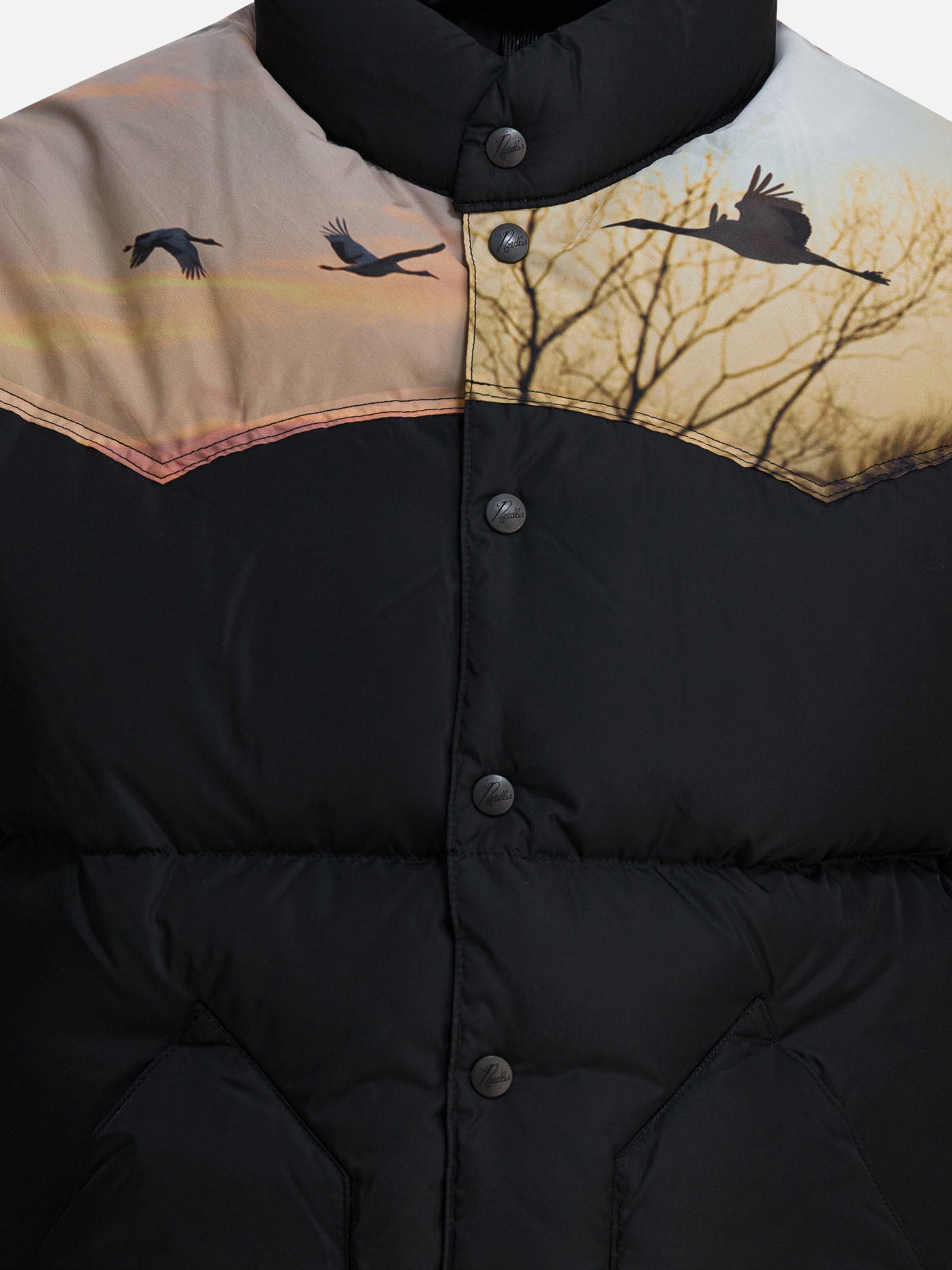 Down jackets Graphics  Black - Needles Men | PDP | VIETTI Online Store | thumbnail_3