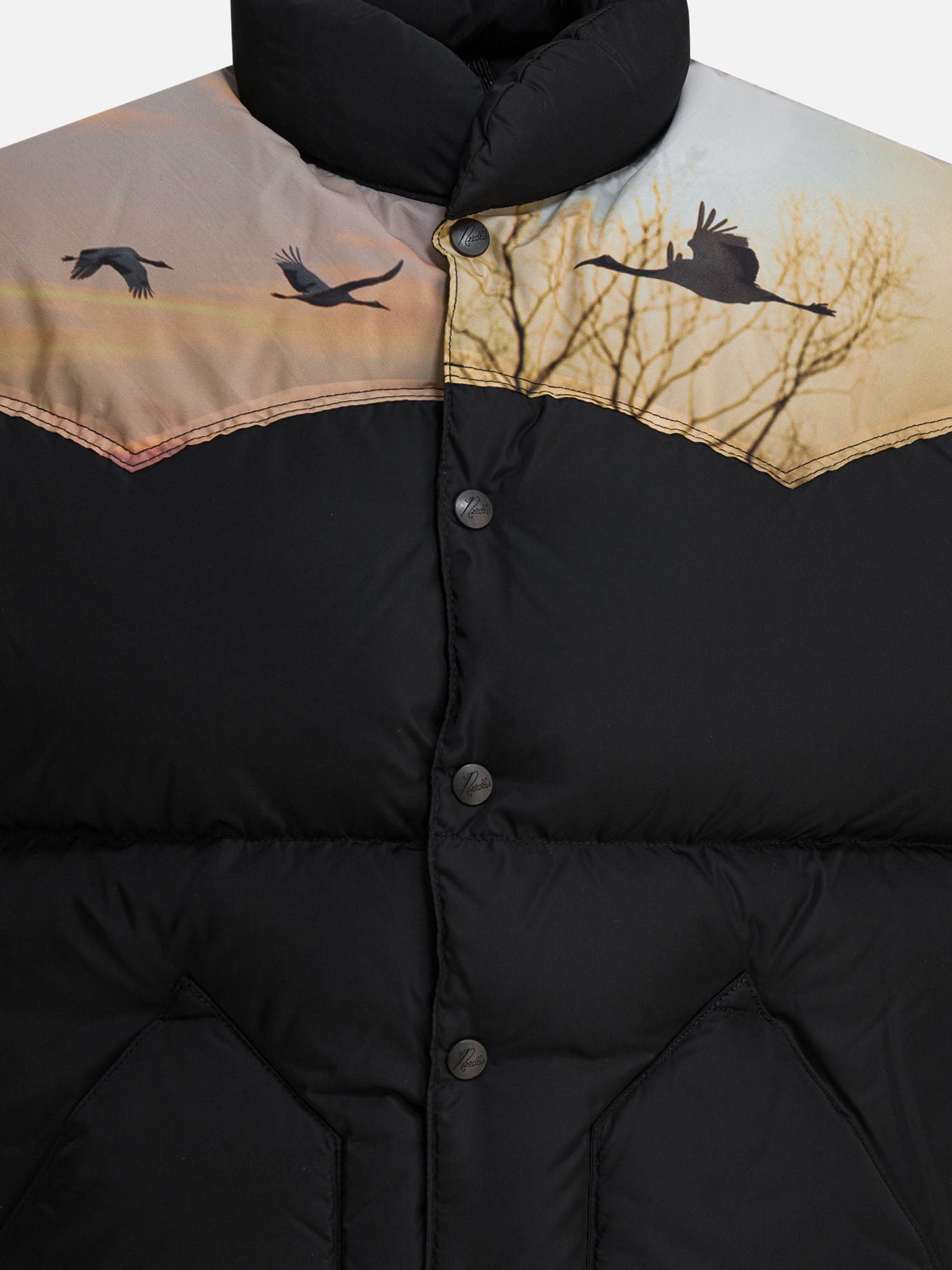 Giacche smanicate Graphics  Nero - Needles Uomo | PDP | VIETTI Online Store | Zoom-Modal_3
