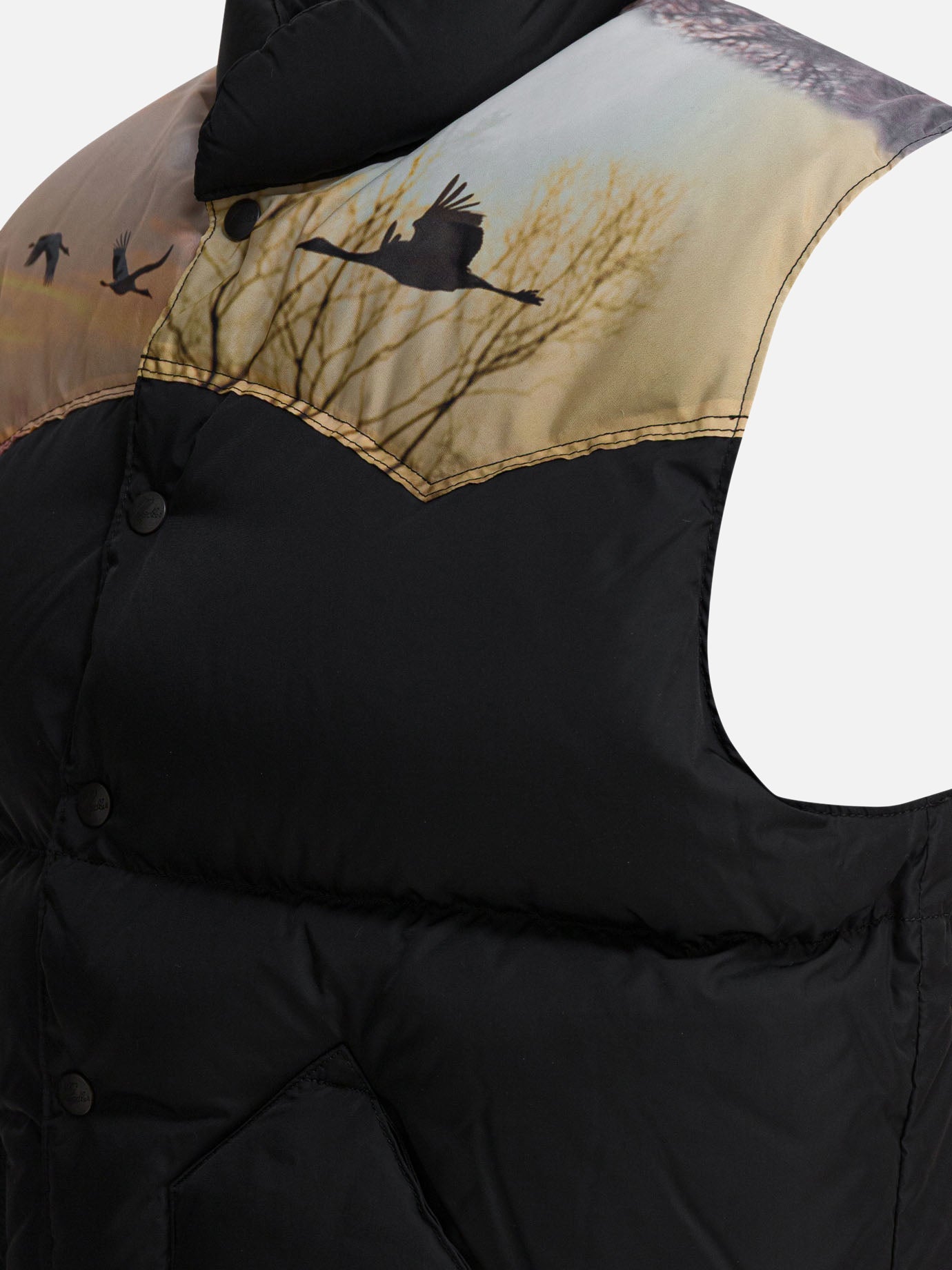 Giacche smanicate Graphics  Nero - Needles Uomo | PDP | VIETTI Online Store | thumbnail_4