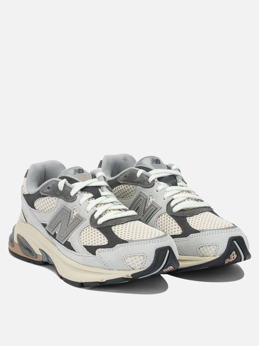 Sneaker basse 50% leather 50% mesh - 100% rubber  Grigio - New Balance Uomo | PDP | VIETTI Online Store | 2
