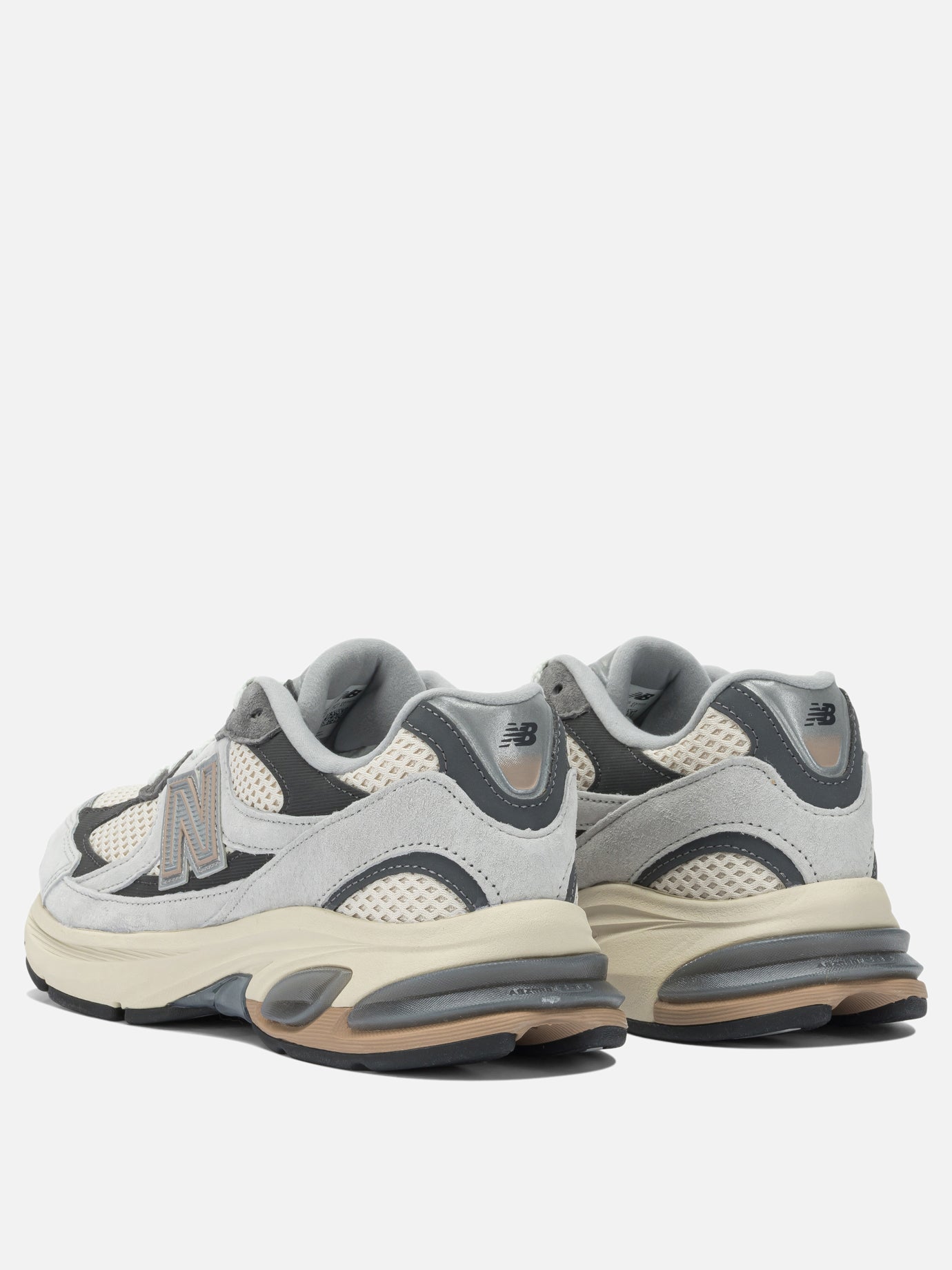 Sneaker basse 50% leather 50% mesh - 100% rubber  Grigio - New Balance Uomo | PDP | VIETTI Online Store | Zoom-Modal_4
