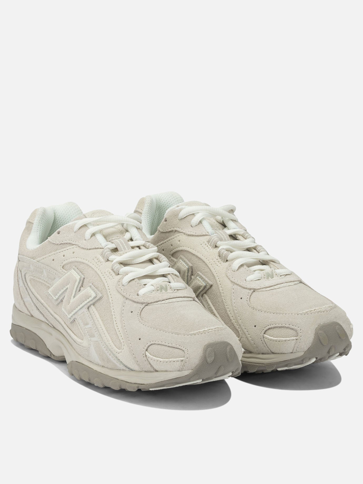 Low top sneakers 100% suede - 100% rubber  Beige - New Balance Men | PDP | VIETTI Online Store | Zoom-Modal_2

