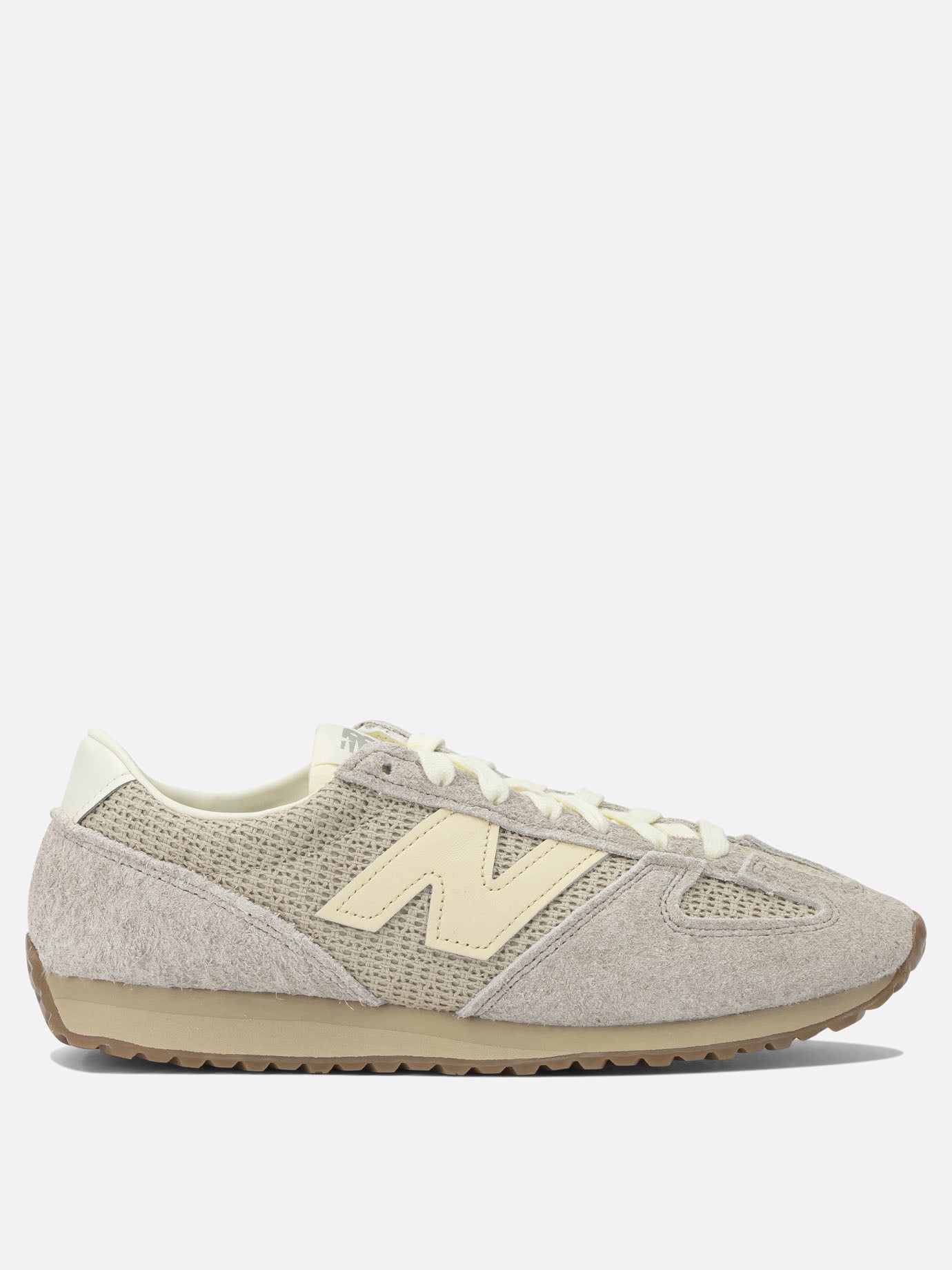 Low top sneakers 50% suede 50% fabric - 100% rubber  Beige - New Balance Men | PDP | VIETTI Online Store | thumbnail