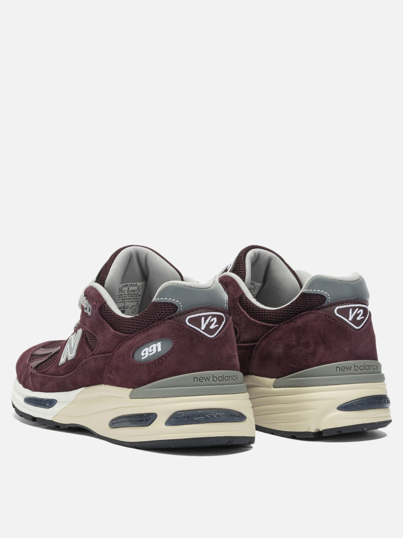 Sneaker basse 100% suede leather - 100% rubber  Bordeaux - New Balance Uomo | PDP | VIETTI Online Store | thumbnail_4