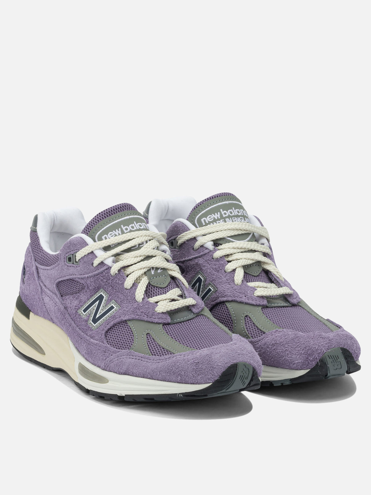 New Balance "Made in UK 991v2" Sneakers Purple - VIETTI
