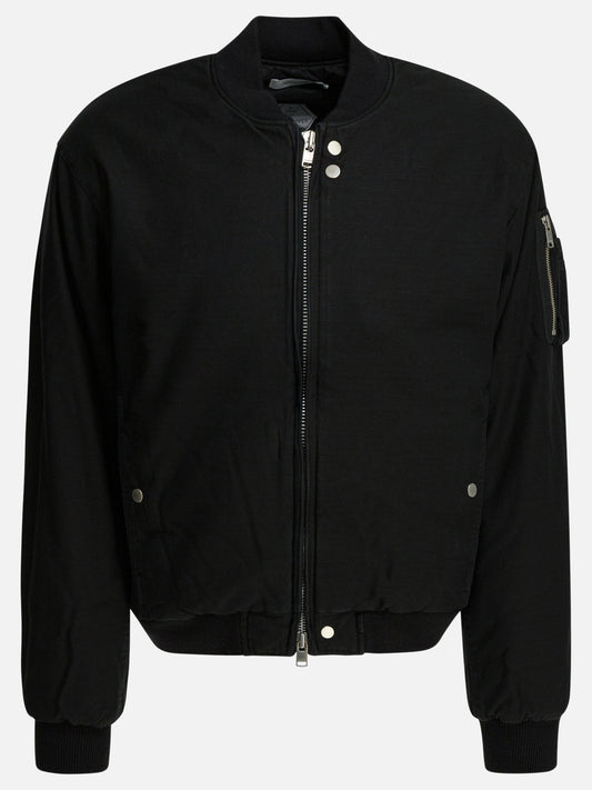 nonnative "Trooper Puff" Bomber jacket Black


