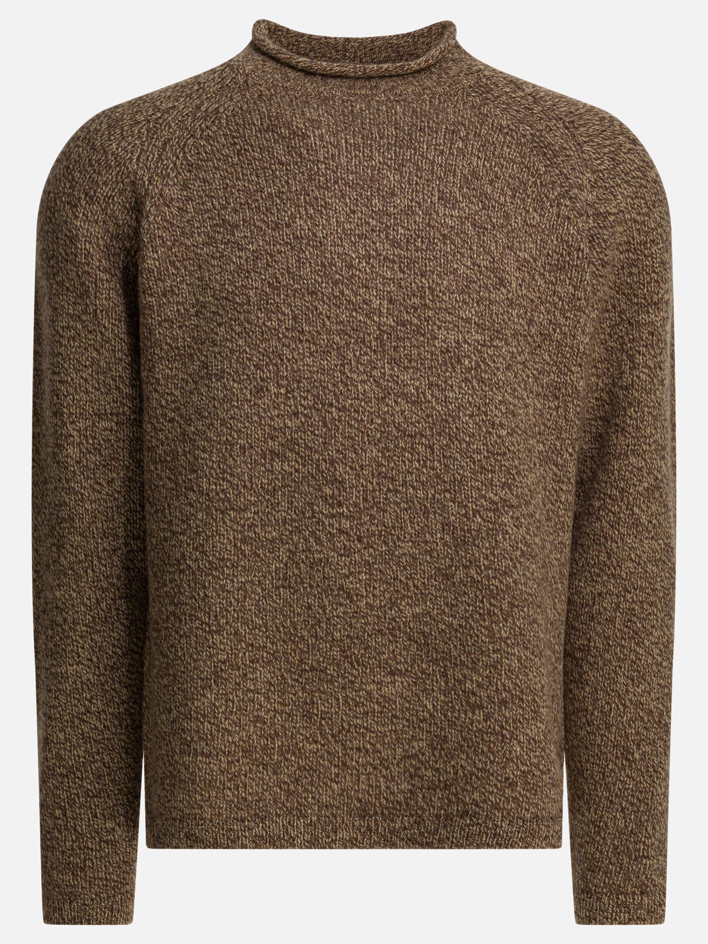 Crewneck sweaters Solid colour  Brown - nonnative Men | PDP | VIETTI Online Store | thumbnail