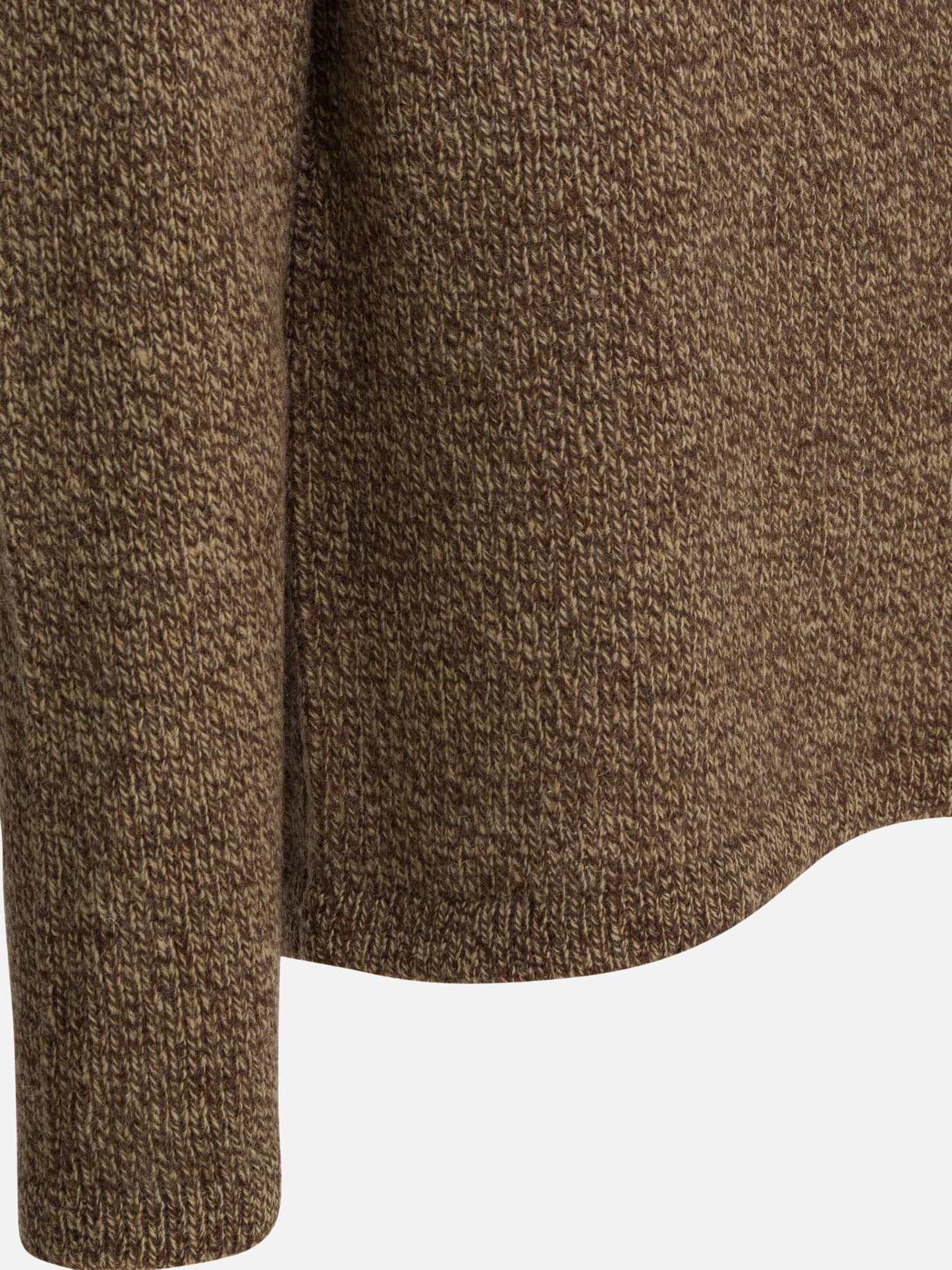 Crewneck sweaters Solid colour  Brown - nonnative Men | PDP | VIETTI Online Store | Zoom-Modal_4
