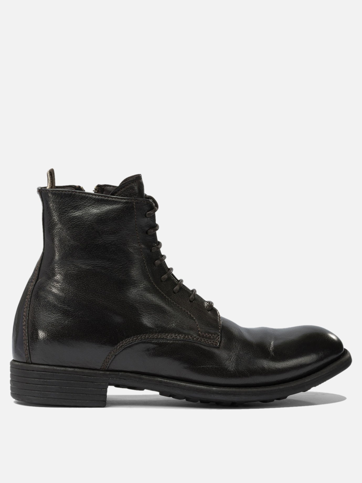 Stivaletti stringati 100% calf leather - 100% rubber  Marrone - Officine Creative Donna | PDP | VIETTI Online Store | Zoom-Modal
