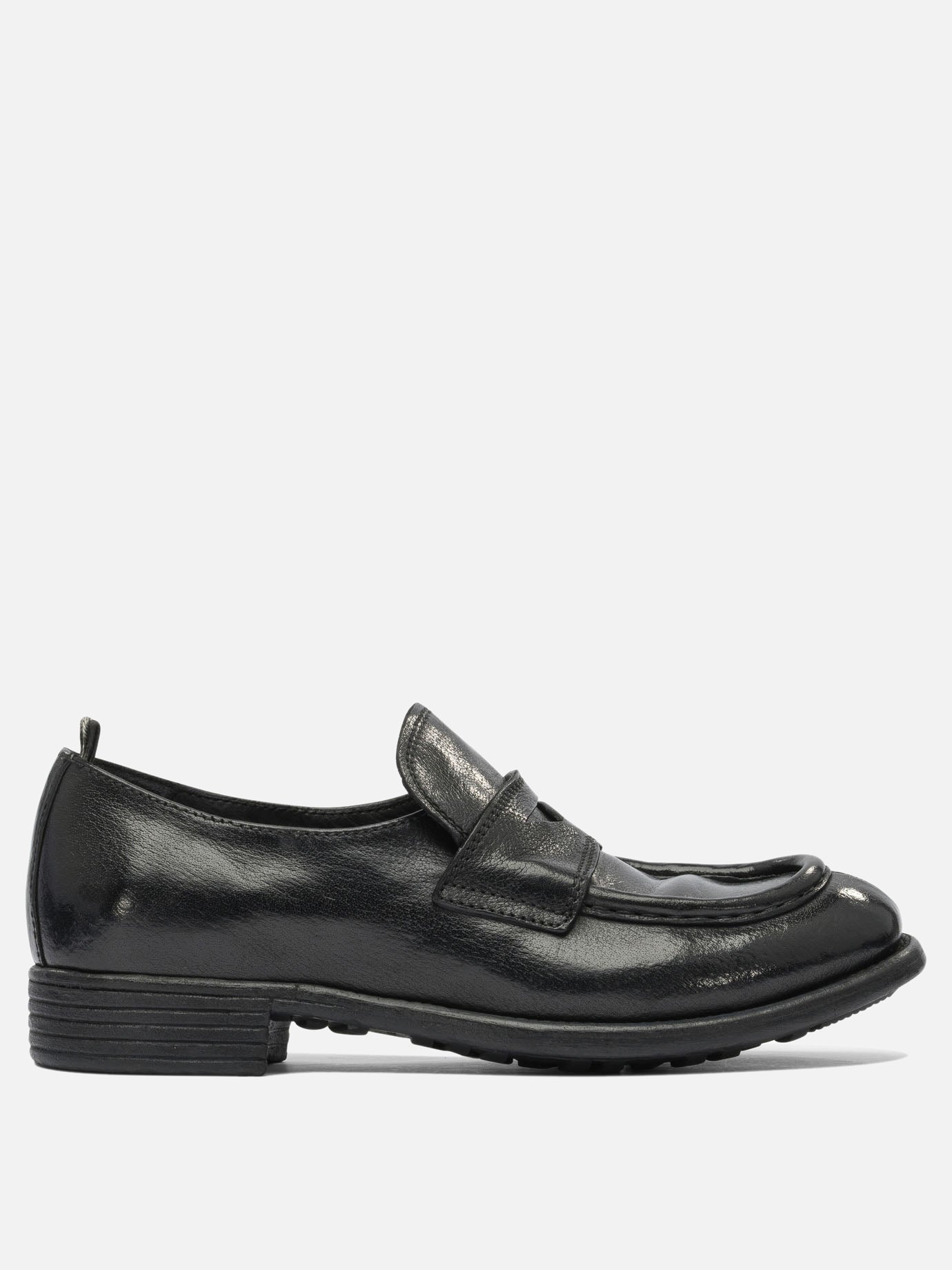 Loafers 100% leather - 100% rubber  Black - Officine Creative Women | PDP | VIETTI Online Store | thumbnail
