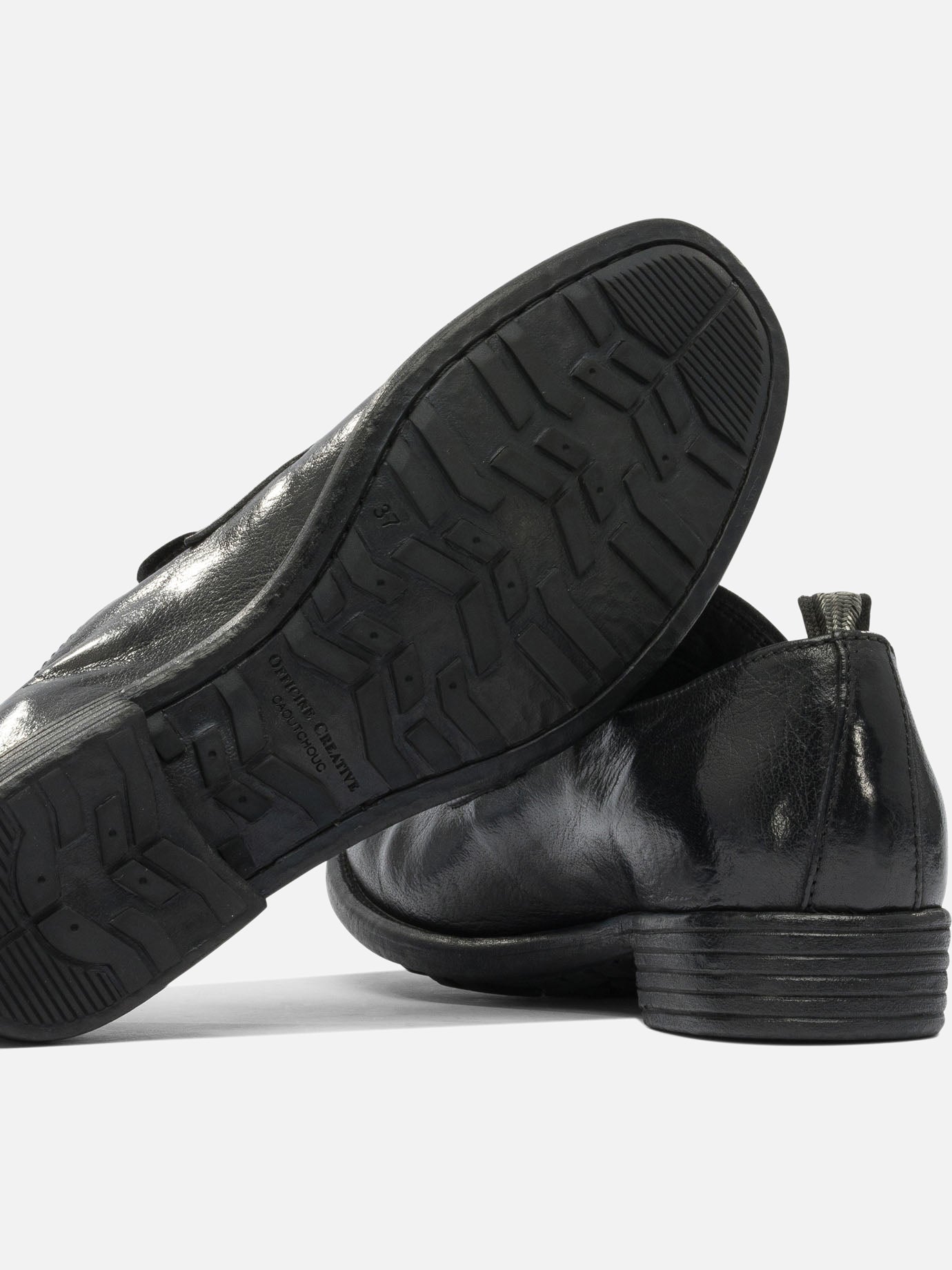 Loafers 100% leather - 100% rubber  Black - Officine Creative Women | PDP | VIETTI Online Store | thumbnail_5