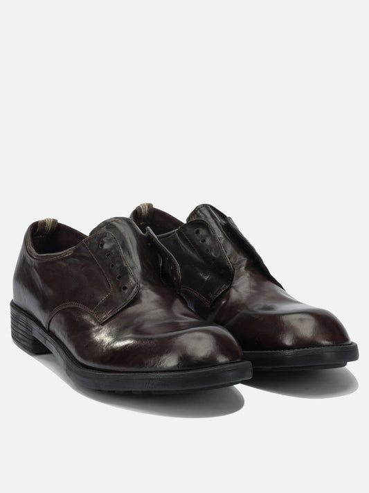 Derby 100% leather - 100% rubber  Marrone - Officine Creative Uomo | PDP | VIETTI Online Store | 2

