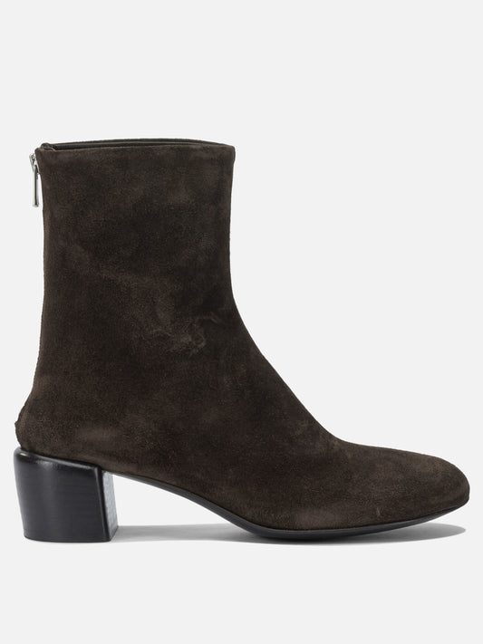 Stivaletti con zip 100% leather - 90% leather 10% rubber  Marrone - Officine Creative Donna | PDP | VIETTI Online Store 
