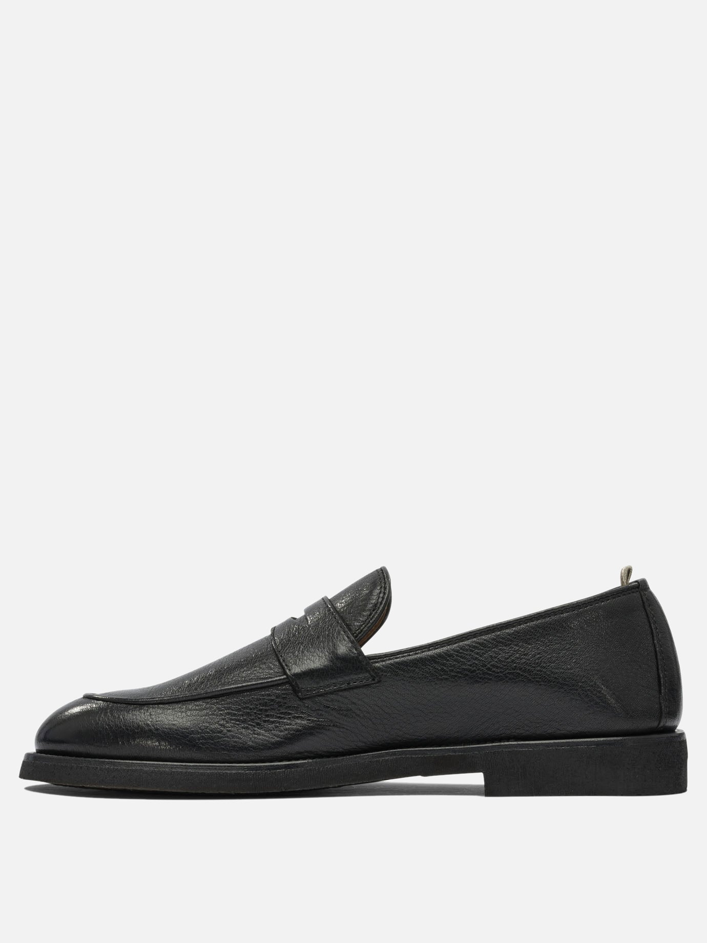 Mocassini 100% suede - 100% rubber  Nero - Officine Creative Uomo | PDP | VIETTI Online Store | thumbnail_3