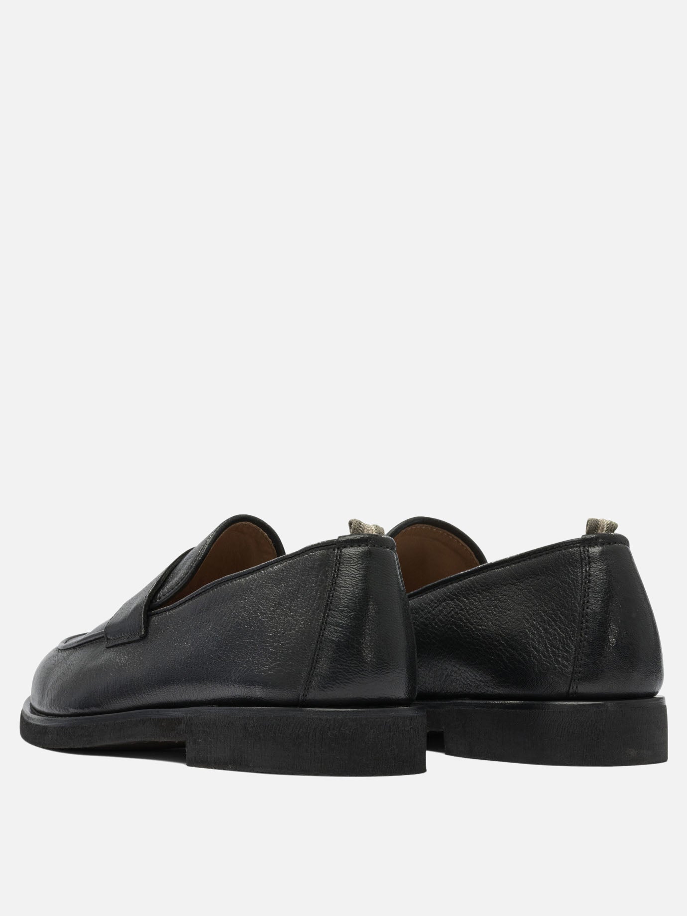 Mocassini 100% suede - 100% rubber  Nero - Officine Creative Uomo | PDP | VIETTI Online Store | Zoom-Modal_4
