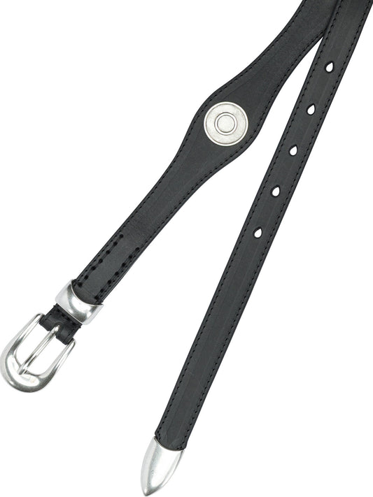 Cinture in pelle 100% leather  Nero - Our Legacy Uomo | PDP | VIETTI Online Store | 2
