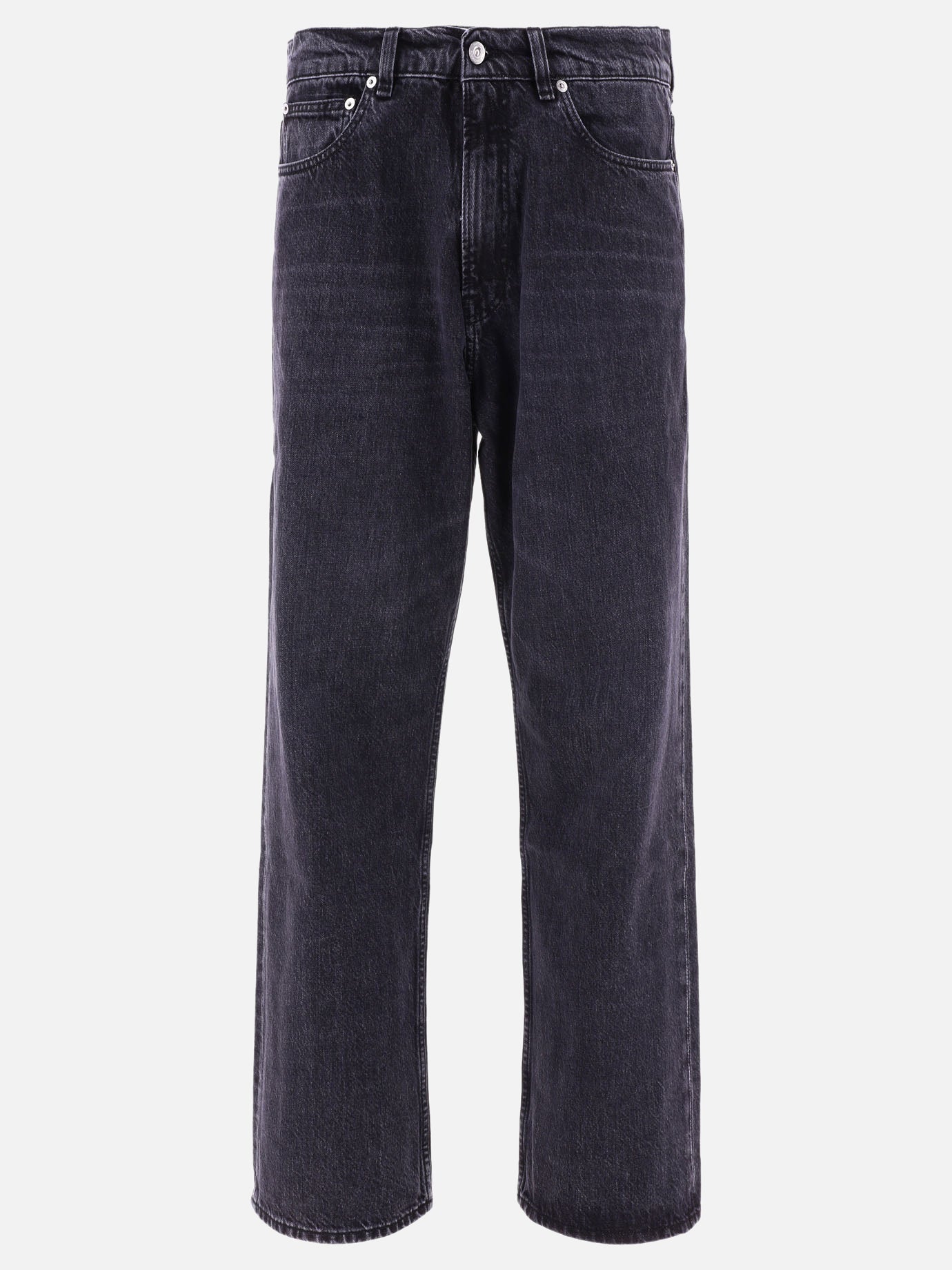 Jeans a gamba dritta Solid colour  Grigio - Our Legacy Uomo | PDP | VIETTI Online Store | Zoom-Modal
