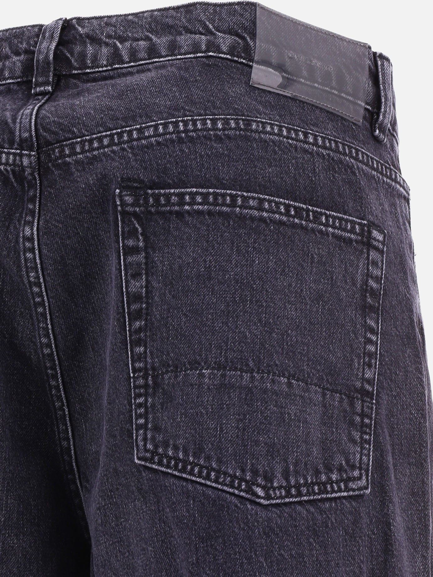 Jeans a gamba dritta Solid colour  Grigio - Our Legacy Uomo | PDP | VIETTI Online Store | Zoom-Modal_2
