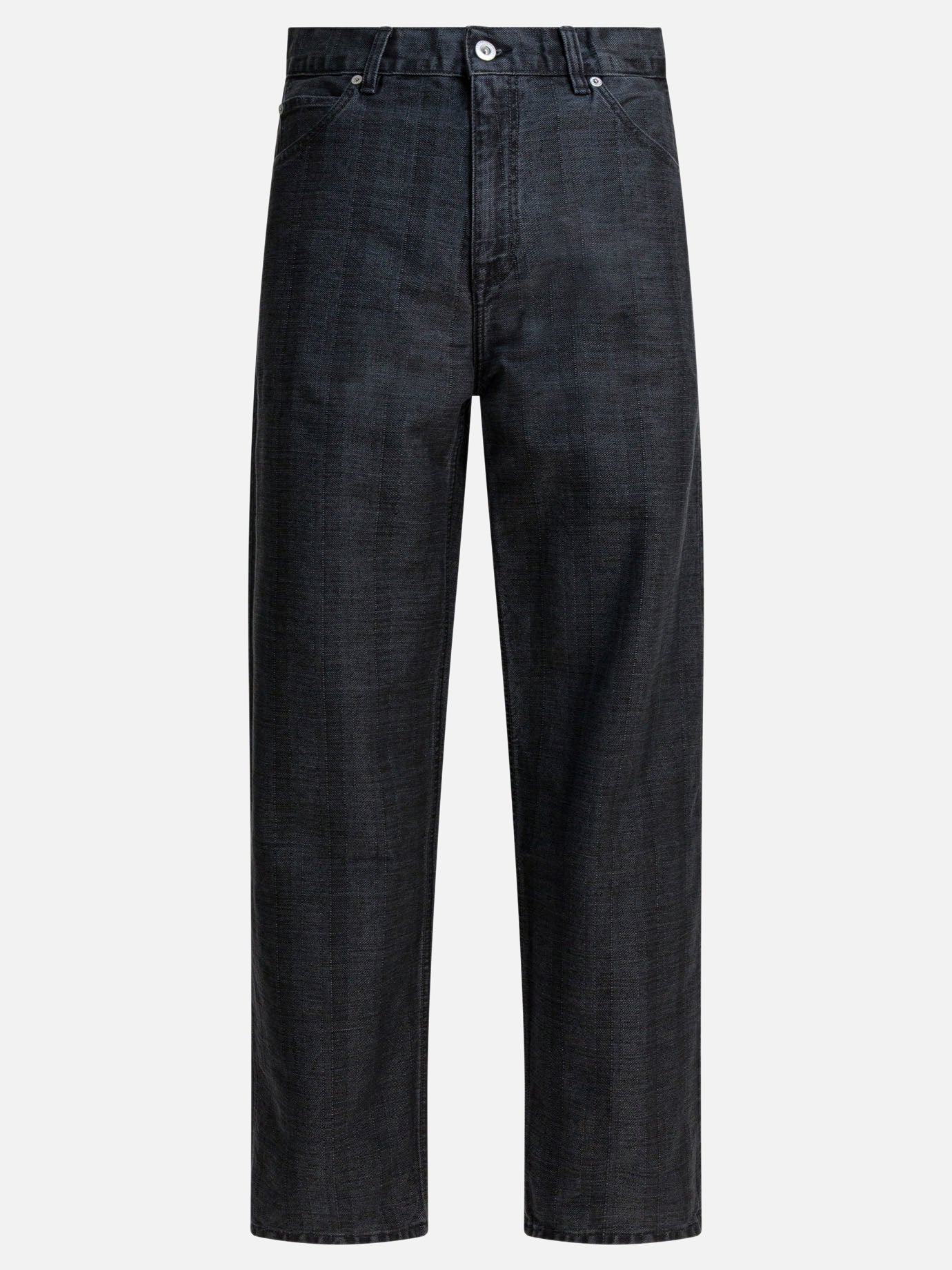 Jeans a gamba larga Solid colour  Nero - Our Legacy Uomo | PDP | VIETTI Online Store | Zoom-Modal
