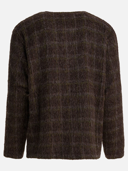 Cardigan Check  Marrone - Our Legacy Uomo | PDP | VIETTI Online Store | 2
