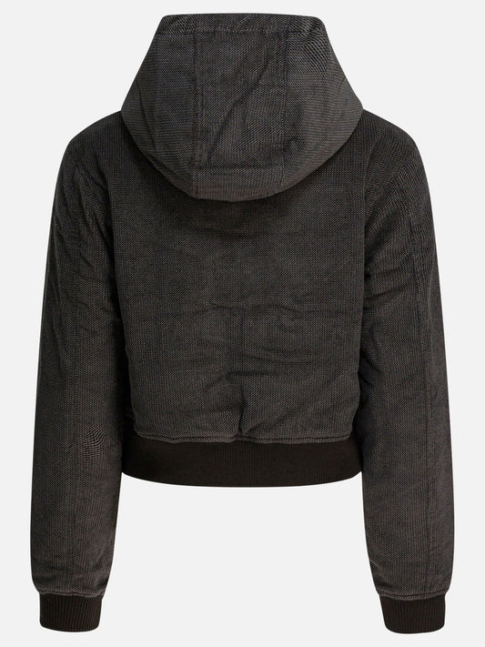 Piumini corti Solid colour  Marrone - Our Legacy Donna | VIETTI Online Store | 2
