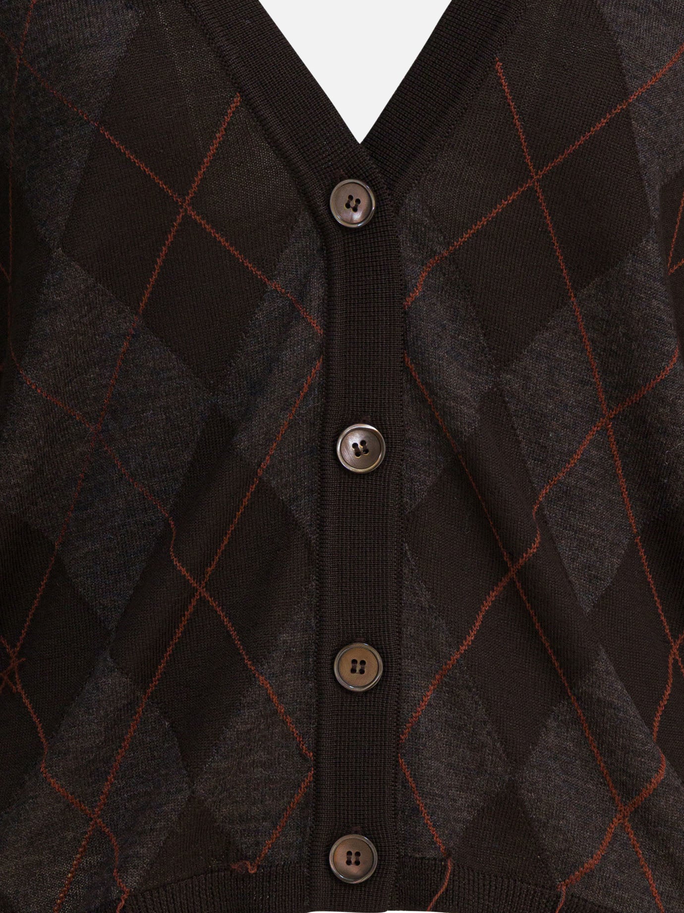Cardigan Argyle  Marrone - Our Legacy Donna | PDP | VIETTI Online Store | Zoom-Modal_3
