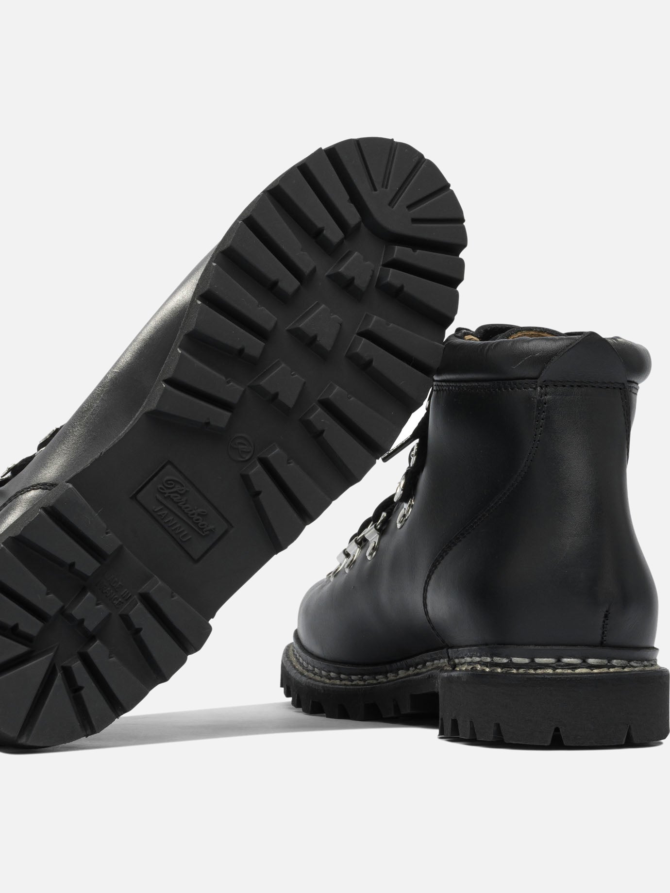 Stivaletti stringati 100% leather - 100% rubber  Nero - Paraboot Uomo | PDP | VIETTI Online Store | thumbnail_5