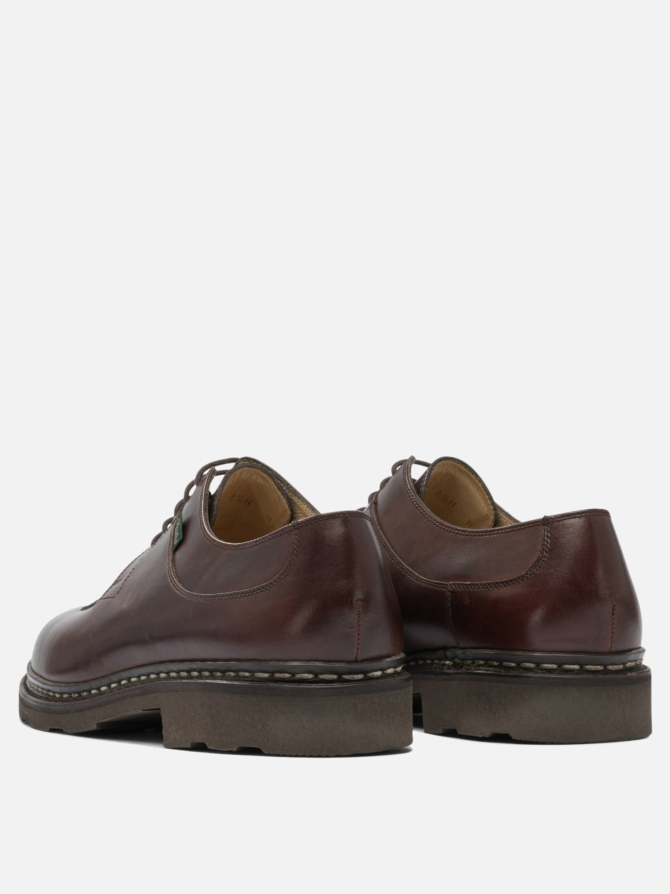 Derby 100% leather - 100% rubber  Marrone - Paraboot Uomo | PDP | VIETTI Online Store | Zoom-Modal_4
