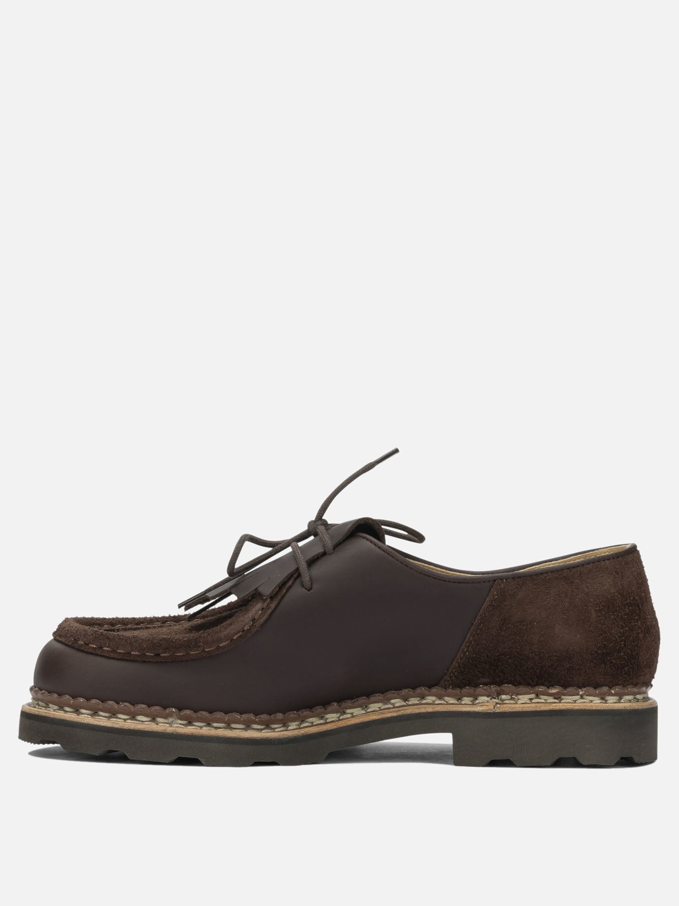 Derby 100% leather - 100% rubber  Brown - Paraboot Men | PDP | VIETTI Online Store | Zoom-Modal_3
