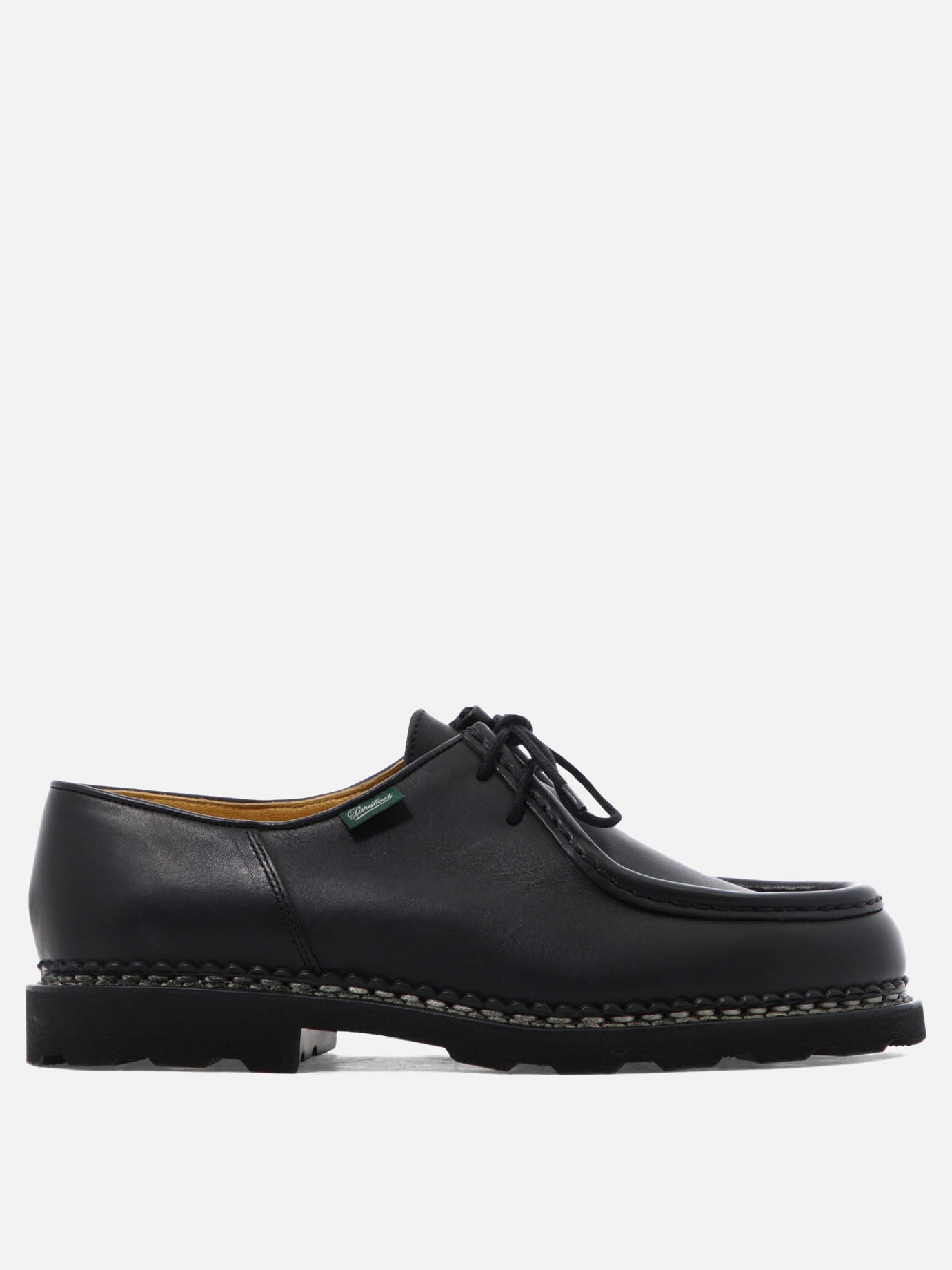 Mocassini stringati 100% leather - 100% rubber  Nero - Paraboot Uomo | PDP | VIETTI Online Store | Zoom-Modal
