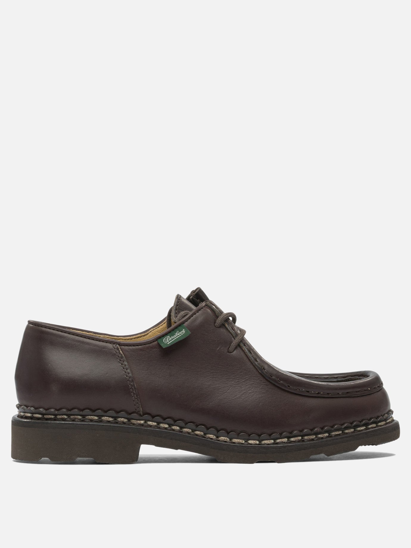 Mocassini stringati 100% leather - 100% rubber  Marrone - Paraboot Uomo | PDP | VIETTI Online Store | Zoom-Modal
