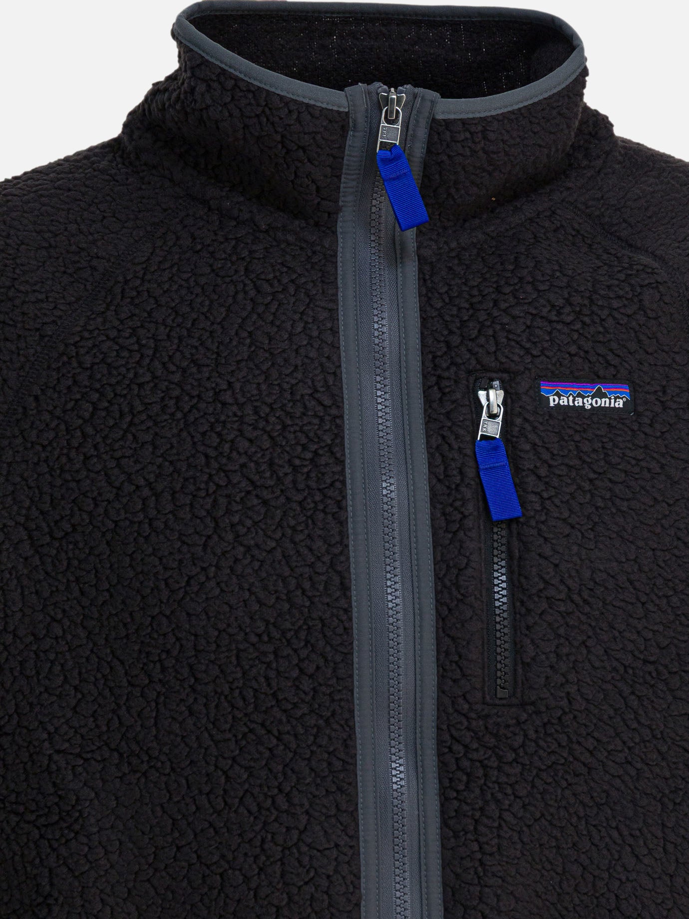 Felpe con zip Solid colour  Nero - Patagonia Uomo | PDP | VIETTI Online Store | thumbnail_3
