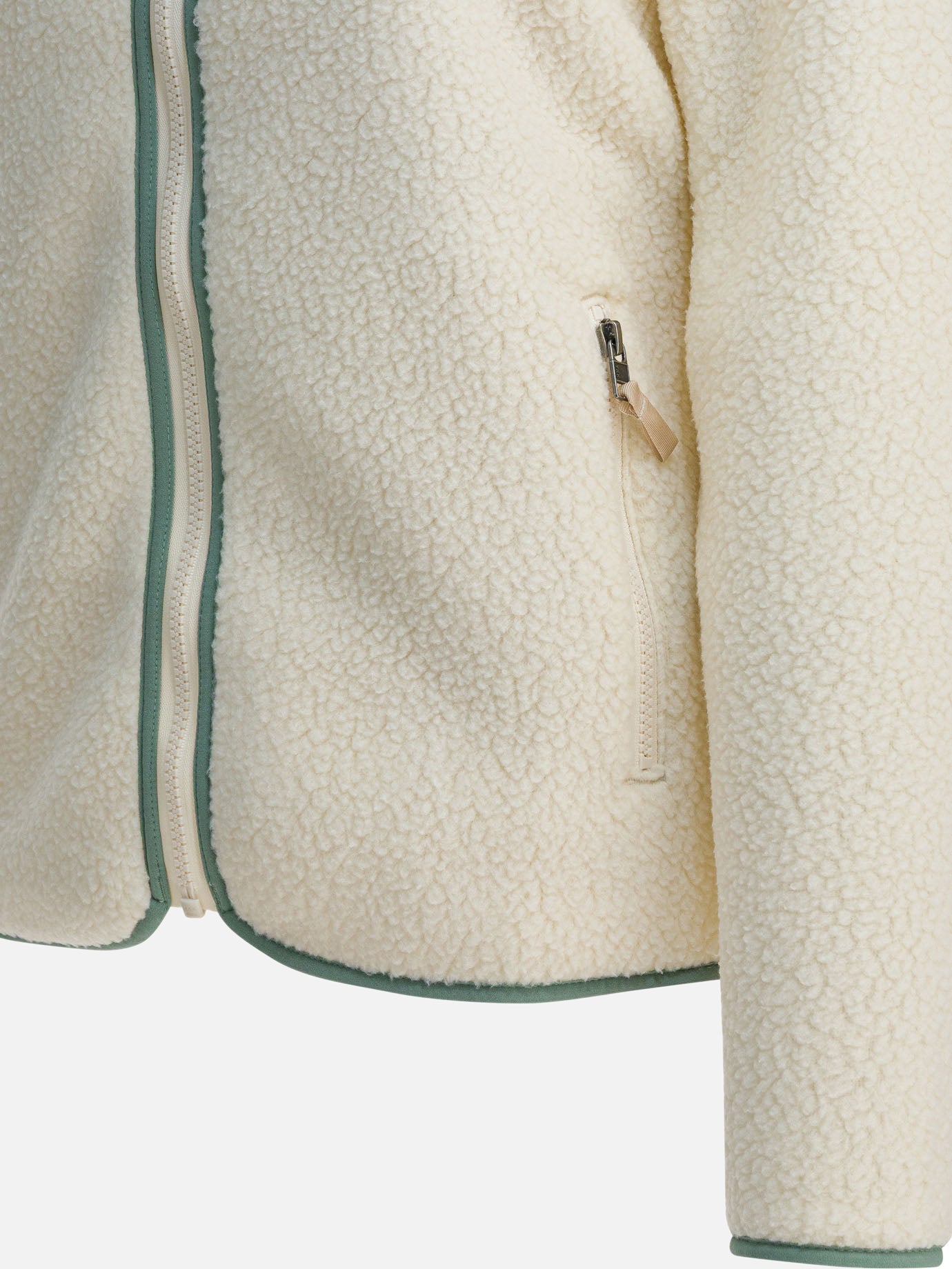 Leather jackets Logo  White - Patagonia Women | PDP | VIETTI Online Store | Zoom-Modal_4
