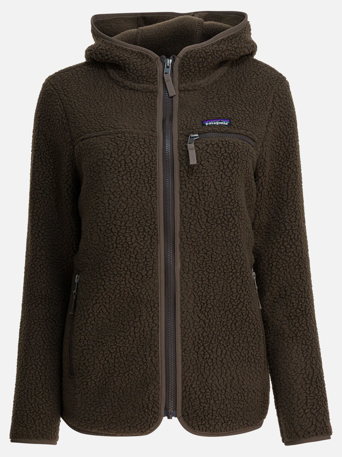 Leather jackets Logo  Brown - Patagonia Women | PDP | VIETTI Online Store | thumbnail