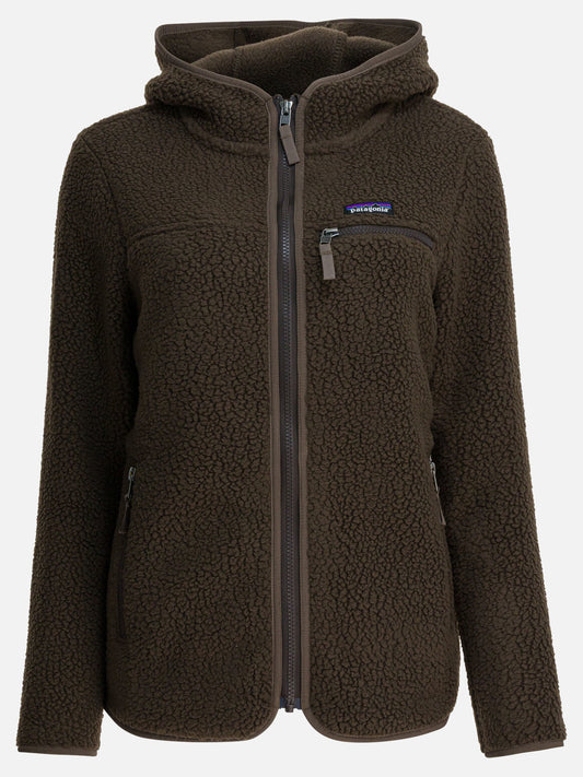 Leather jackets Logo  Brown - Patagonia Women | PLP | VIETTI Online Store 
