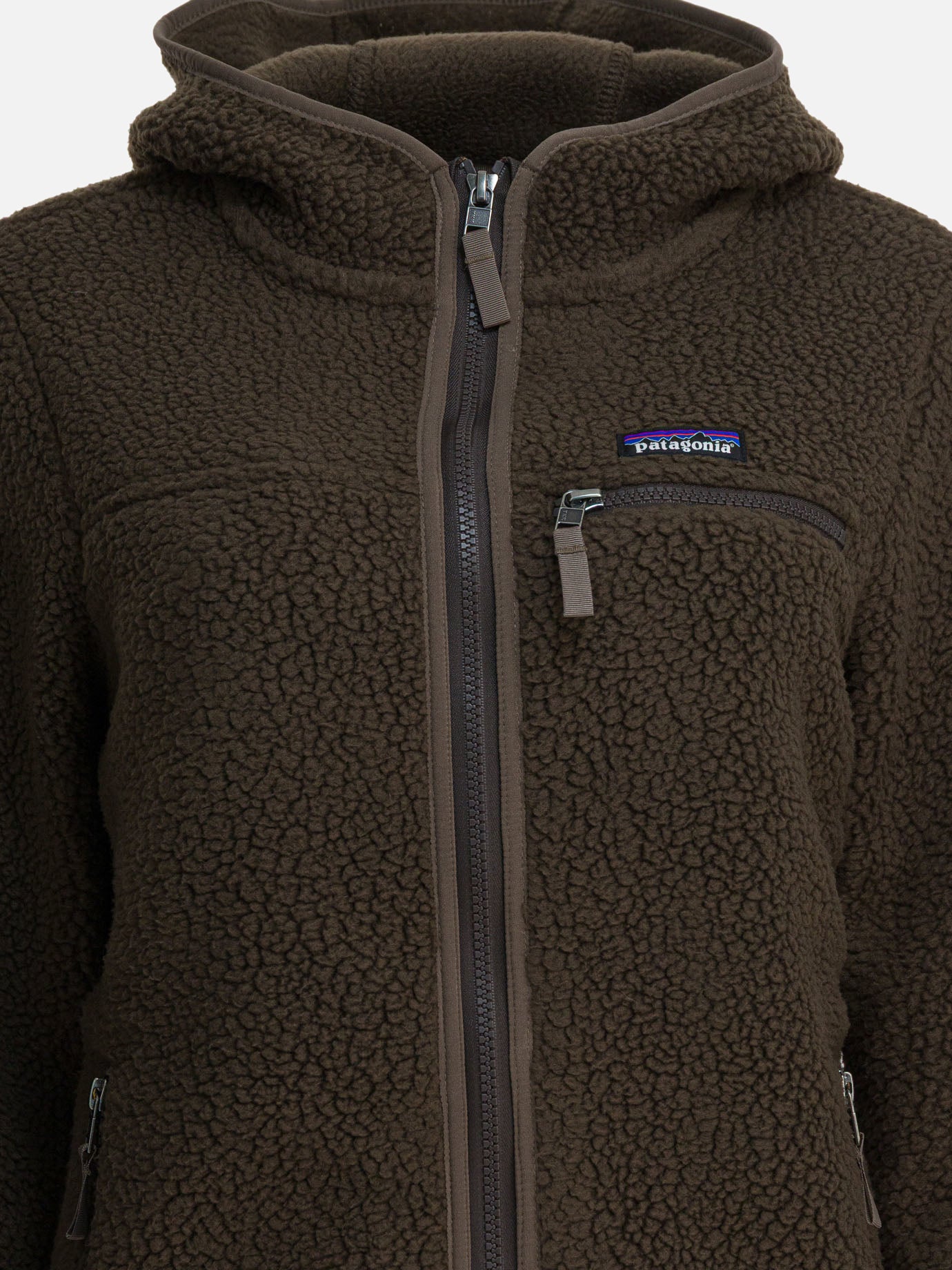 Leather jackets Logo  Brown - Patagonia Women | PDP | VIETTI Online Store | thumbnail_3