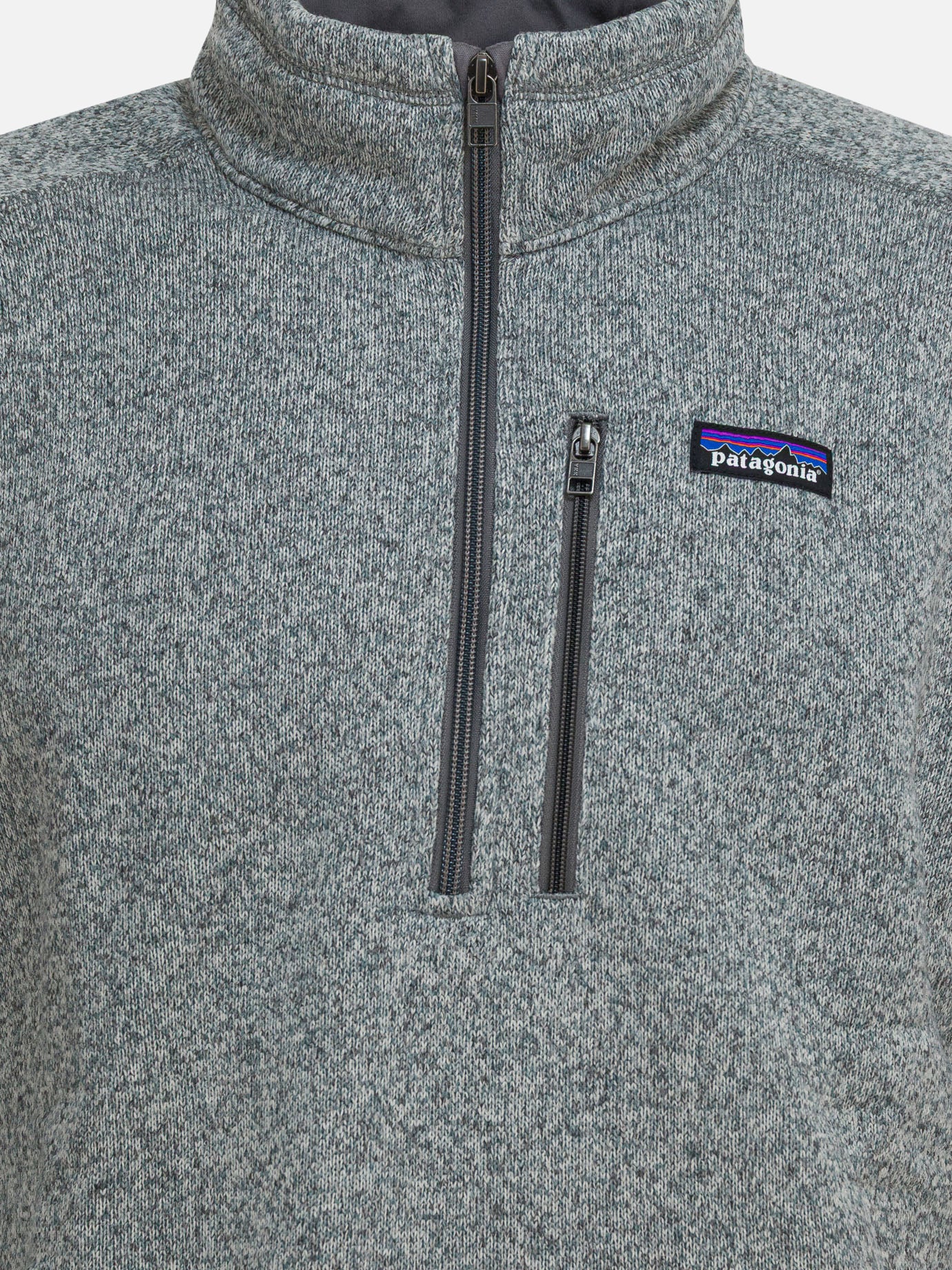 Felpe con mezza zip Solid colour  Grigio - Patagonia Uomo | PDP | VIETTI Online Store | Zoom-Modal_3
