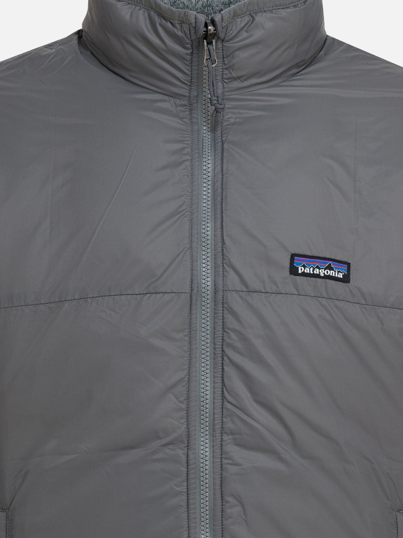 Piumini corti Logo  Grigio - Patagonia Uomo | PDP | VIETTI Online Store | thumbnail_6